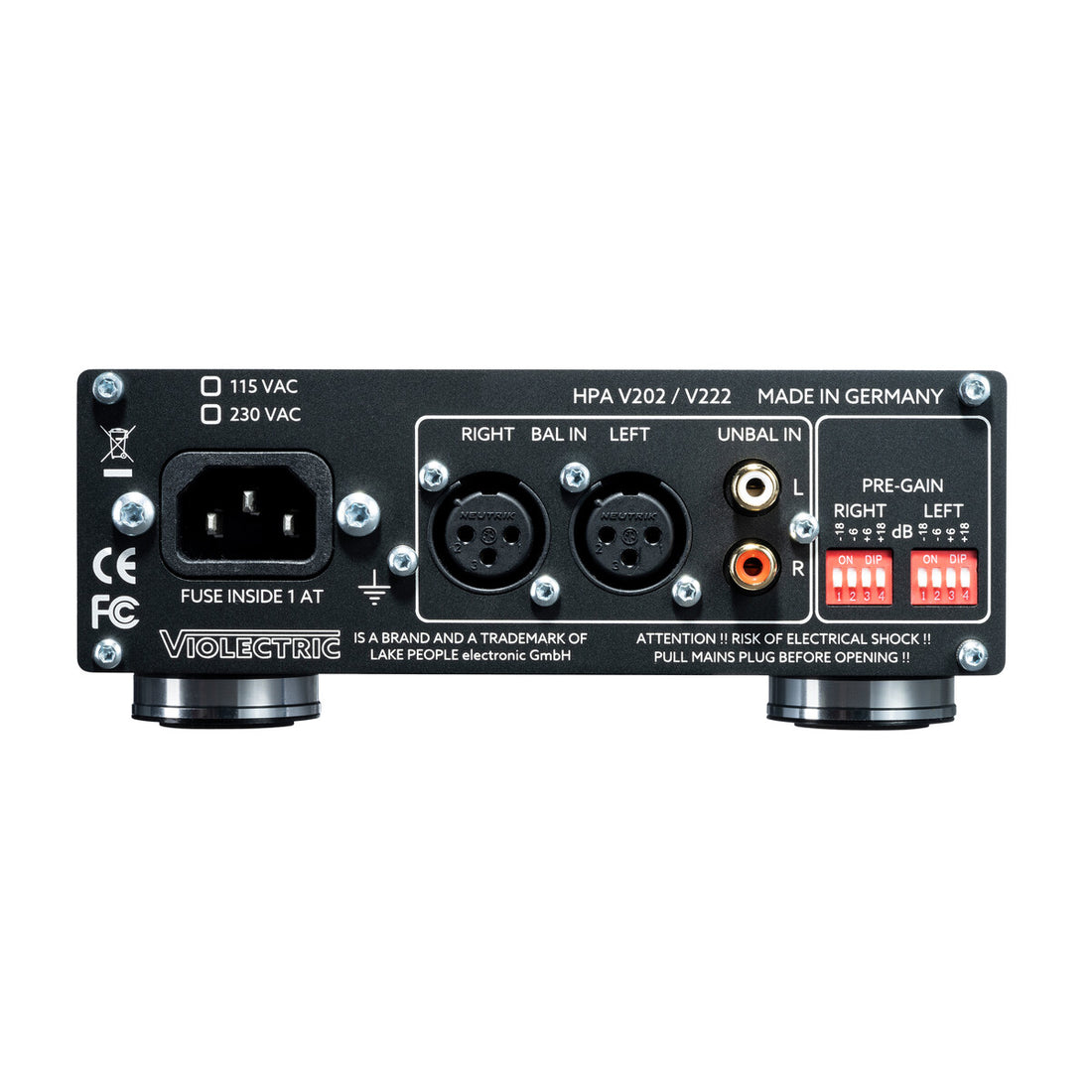 VIOLECTRIC HPA V222 - Amplificateur casque symétrique