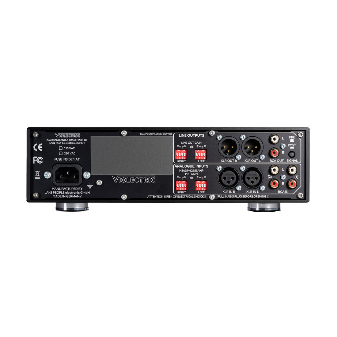 VIOLECTRIC HPA V550 - Analoger Kopfhörerverstärker