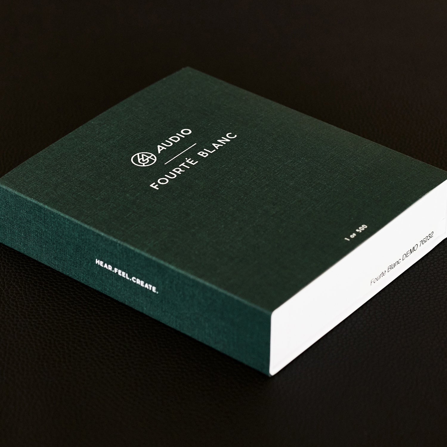64 Audio Fourté Blanc Special Edition Flagship IEM Open Box – Audio  Essence