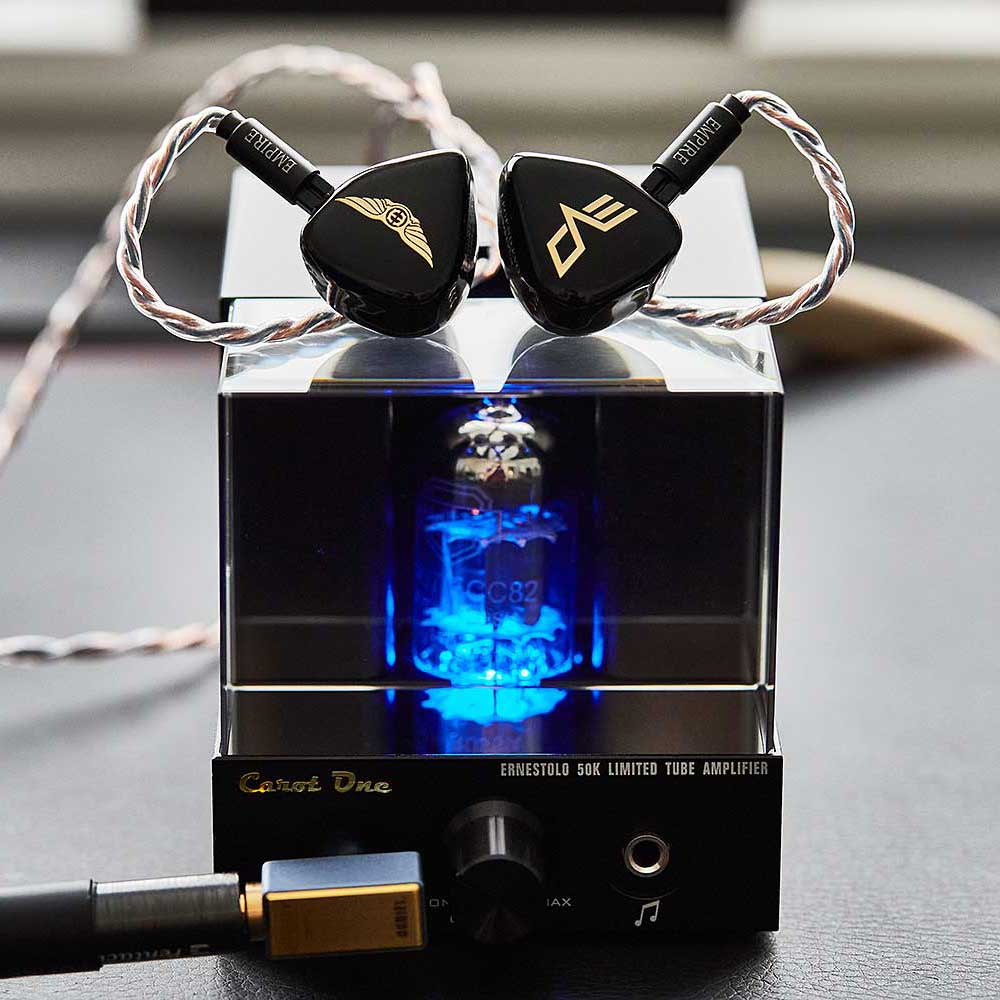 Carot One - Amplificatore valvolare Ernestolo 50K per cuffie e altoparlanti