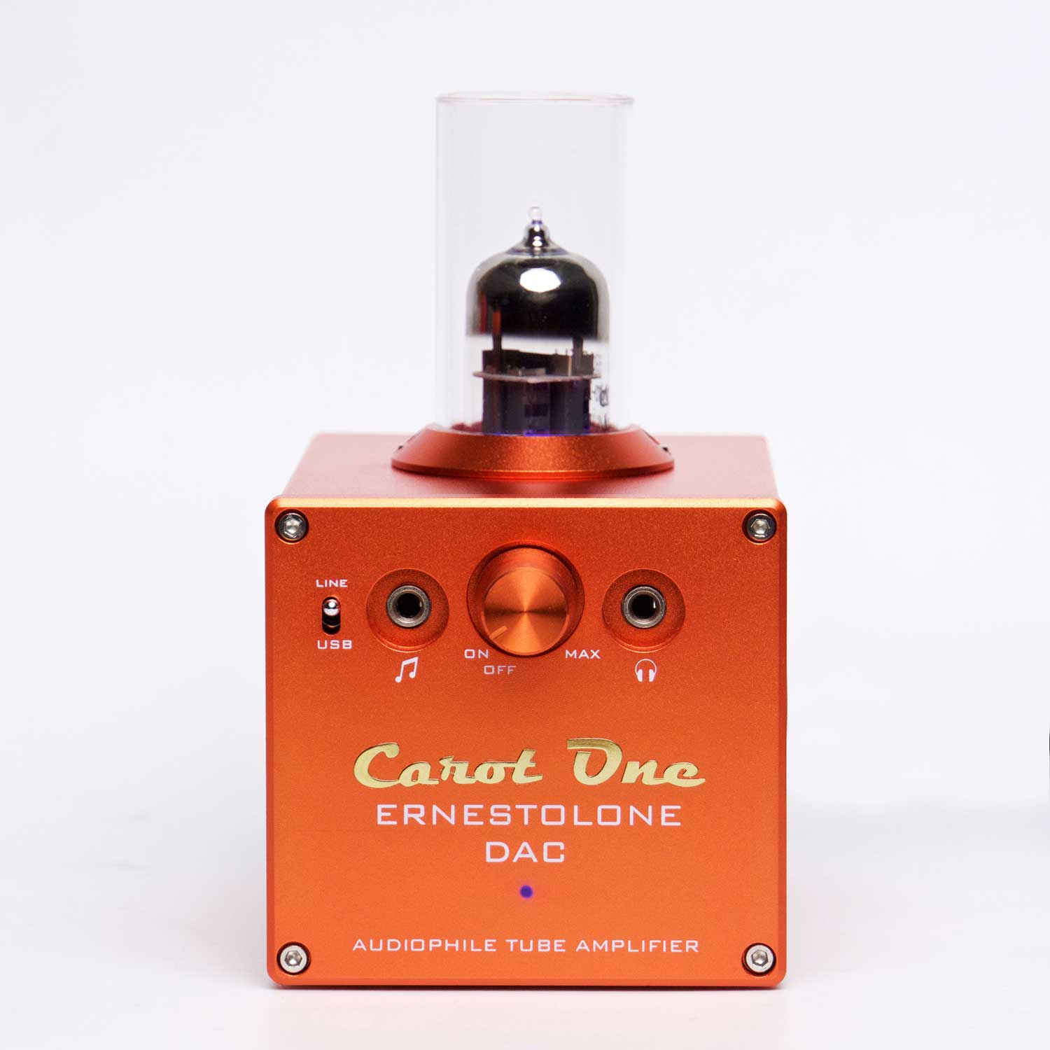 Carot One - Ernestolone tube amplifier with DAC for headphones and speakers