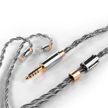 DDHifi DDHifi BC130A (Nyx) Silver Earphone Upgrade Cable with Shielding Layer