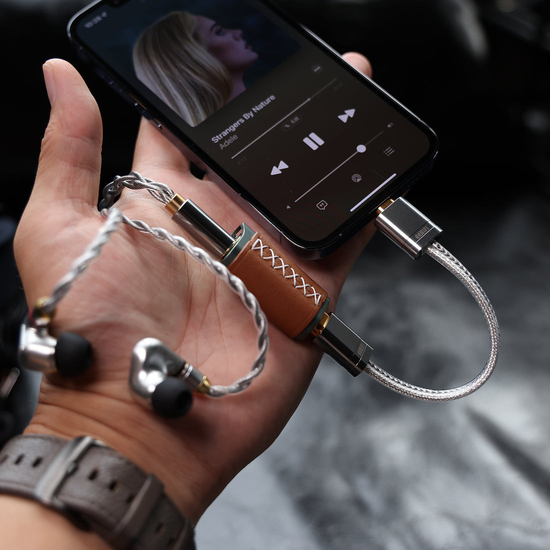 Câble premium DDHifi MFi09S Lightning vers USB-C