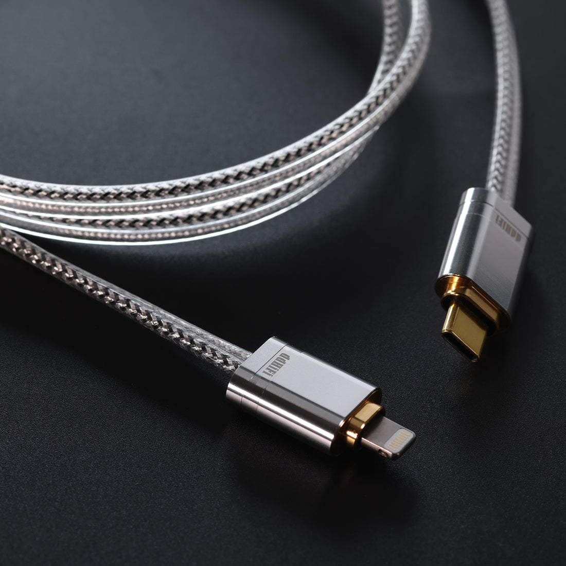 Câble premium DDHifi MFi09S Lightning vers USB-C