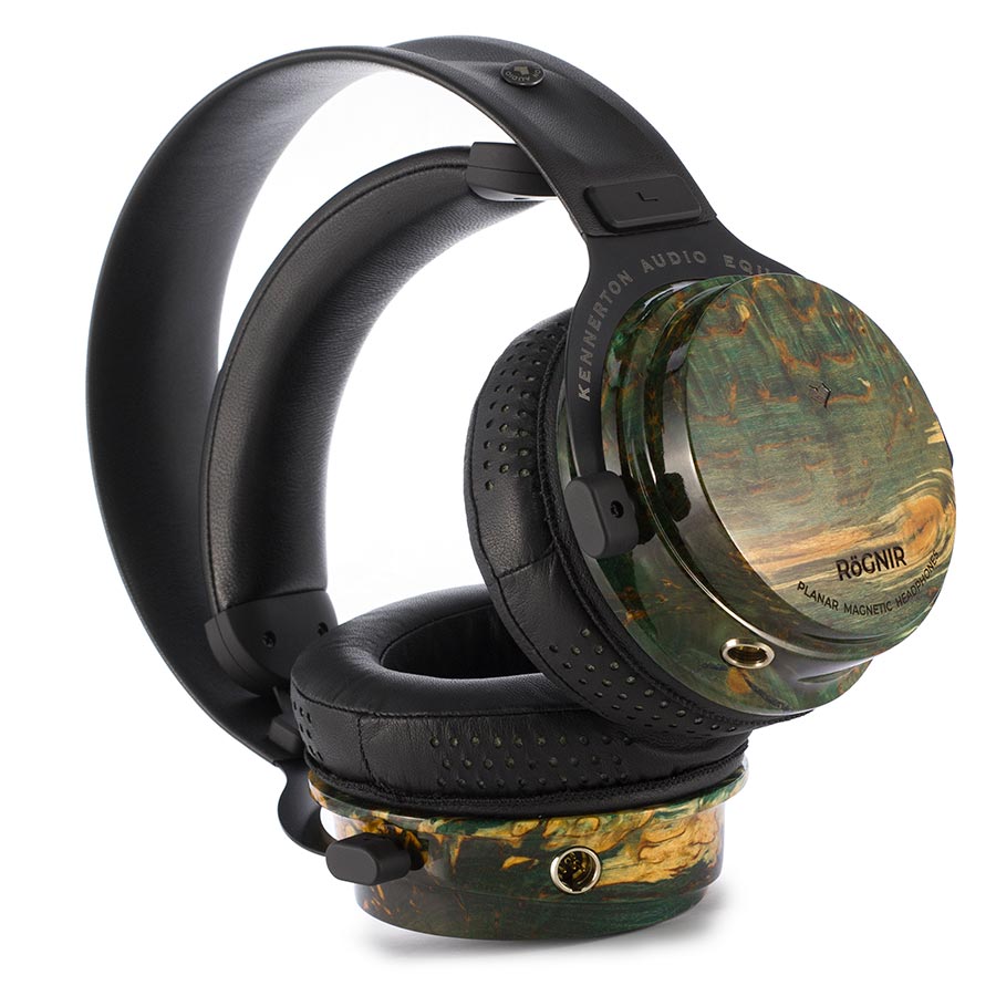 Kennerton Rognir "Karelian Birch" Limited Edition - Closed Planar Magnetic Headphones