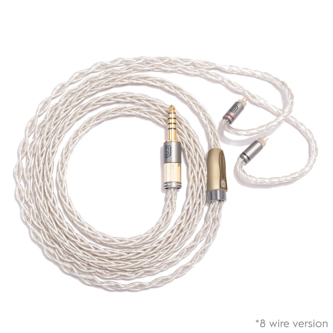 Satin Audio Apollo - cavo di punta realizzato in argento, oro e palladio