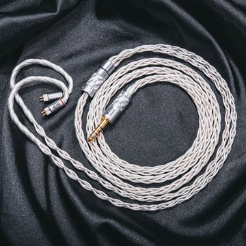 Satin Audio MEDUSA III - cavo per cuffie in argento puro