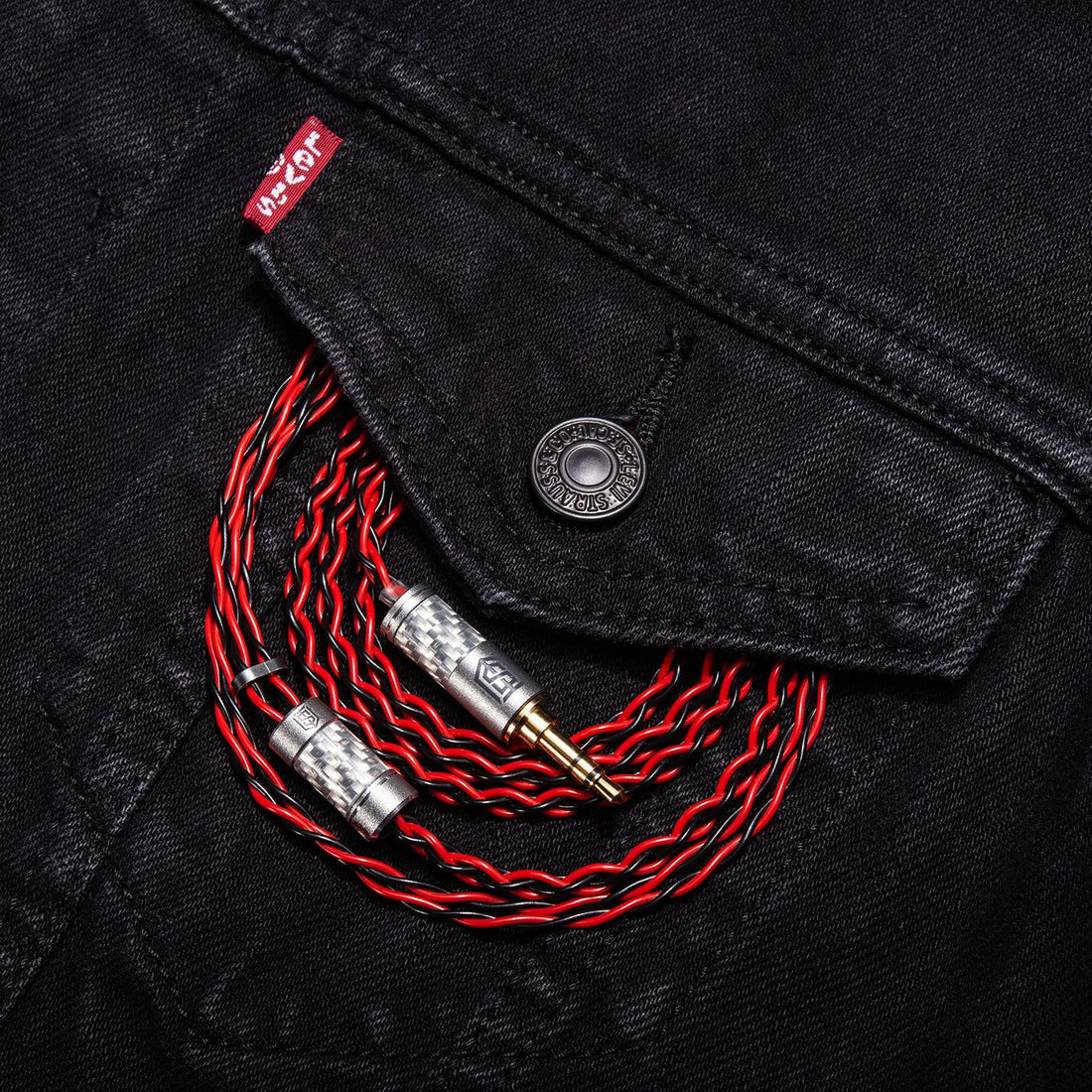 Satin Audio Gaïa II - red | black