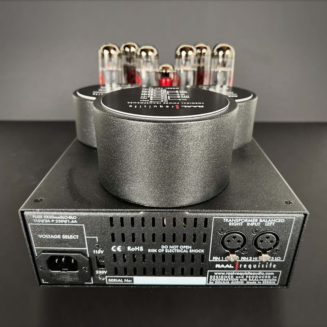 RAAL requisite VM-1a - VariMode Röhrenverstärker für SR1 and CA1 Kopfhörer